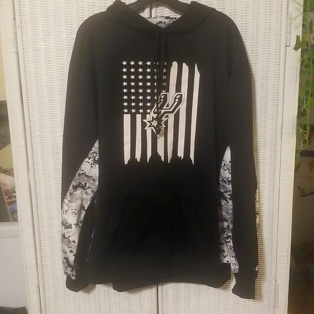 Men's NBA Spurs Nation Hoodie XL